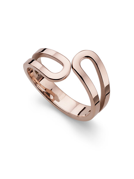 Minimalistický bronzový prsten Character 41198RG