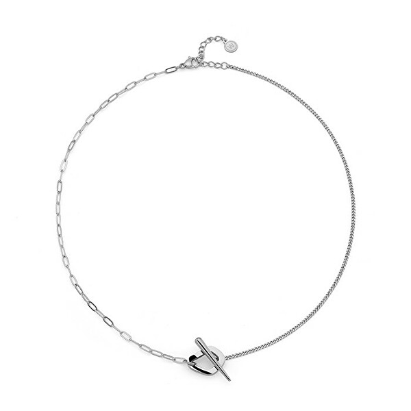 Originální dámský ocelový náhrdelník Arista Crystal Blossoms 12320