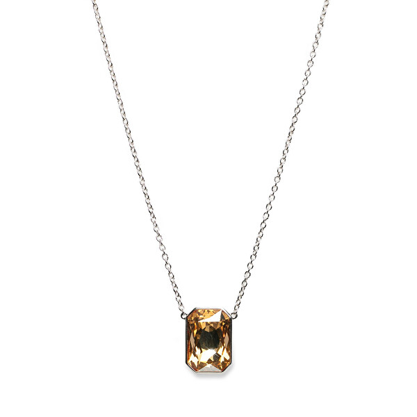 Slušivý náhrdelník s krystalem Swarovski 12449 001 GSHA