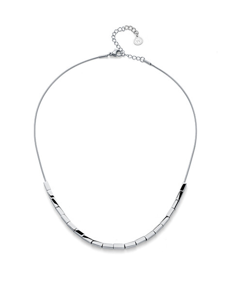 Stilvolle Halskette aus Stahl 12281