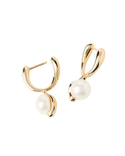 Elegantní pozlacené náušnice La Perla AR01-E77-U