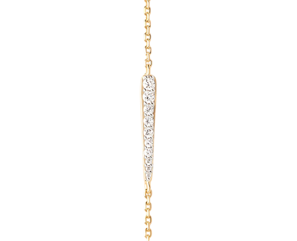 Elegantní pozlacený náramek Olga Essentials PU01-847-U