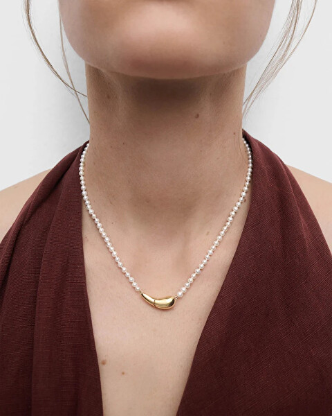 Elegantní perlový náhrdelník La Perla CO01-A64-U