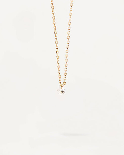 Minimalistische vergoldete Halskette Joy Essentials CO01-599-U (Kette, Anhänger)