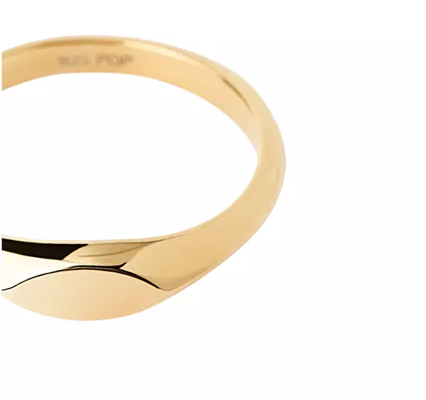 Minimalistický pozlacený prsten Duke Vanilla AN01-A54