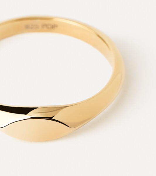 Minimalistický pozlátený prsteň Duke Vanilla AN01-A54