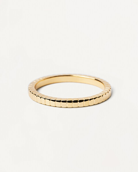 Minimalistischer vergoldeter Ring Lea Essentials AN01-811