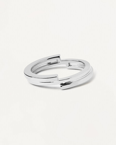 Minimalistický stříbrný prsten Genesis Essentials AN02-898