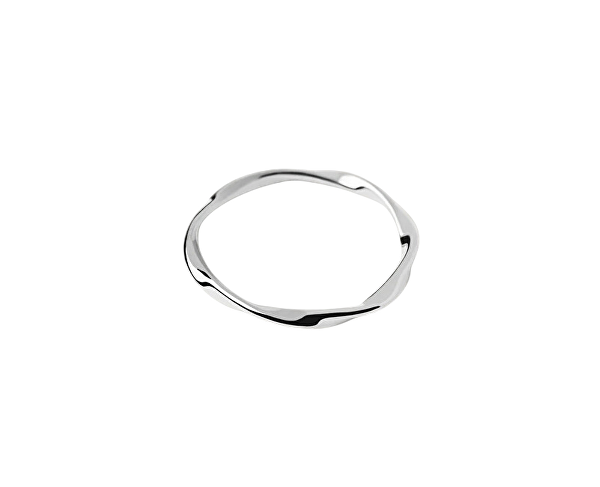 Minimalistický stříbrný prsten SPIRAL Silver AN02-804