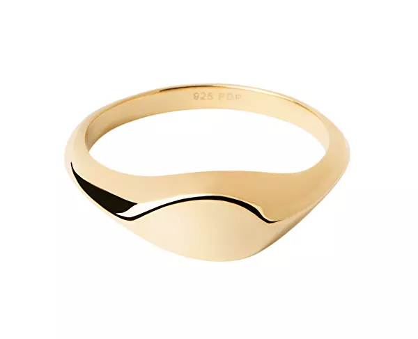 Nadčasový pozlacený prsten Devi Vanilla AN01-A53