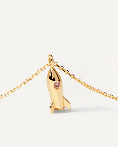 Originale collana placcata in oro per madre e figlia INFINITY & BEYOND Gold CO01-189-U (catena, pendente)