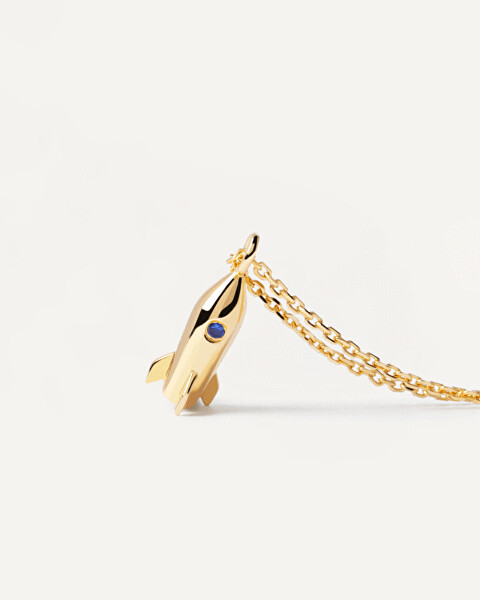Originale vergoldete Halskette für Mutter und Tochter  INFINITY & BEYOND Gold CO01-189-U (Halskette, Anhänger)