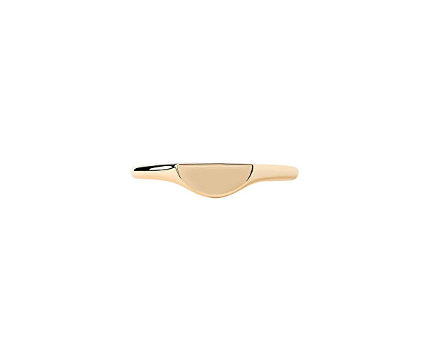 Originální pozlacený prsten Half Circle Mini AN01-C48