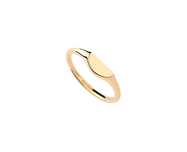 Originální pozlacený prsten Half Circle Mini AN01-C48