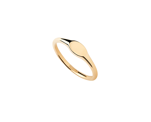 Originální pozlacený prsten Oval Mini AN01-C46
