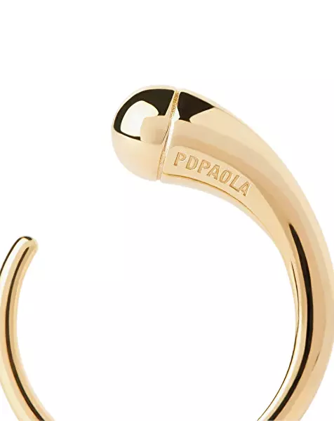 Otevřený pozlacený prsten Loop Essentials AN01-D01