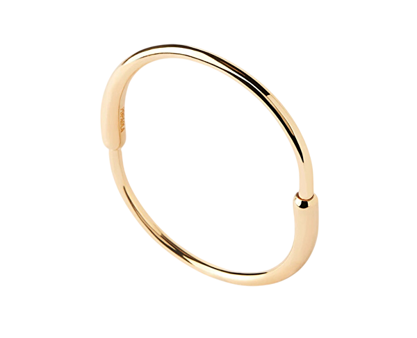 Pevný pozlacený náramek Loop Essentials PU01-851