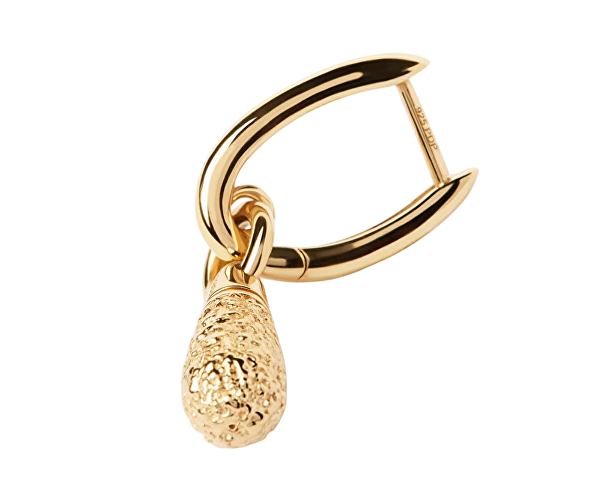 Pozlacená single náušnice Popcorn Jupiter Essentials PG01-339-U