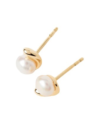 Pozlacené náušnice pecky La Perla Mini AR01-E61-U