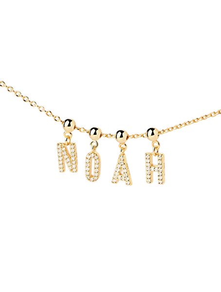 Pozlacený přívěsek "N" Charms CH01-063-U