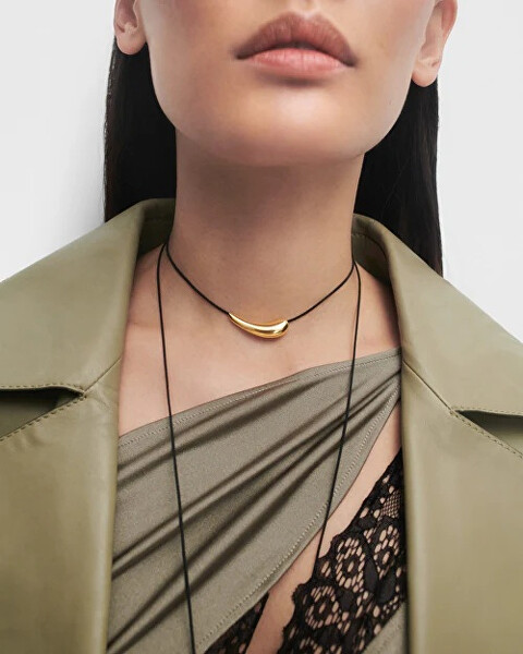 Půvabný šňůrkový náhrdelník Orbit Cord COB1-A18-U
