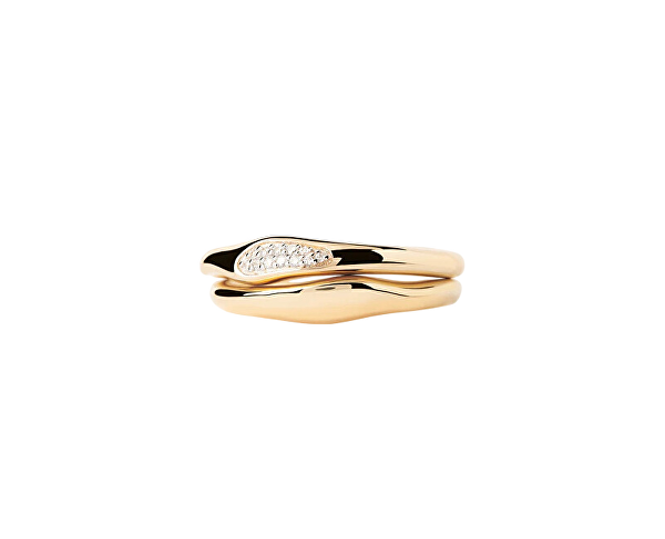 Sada pozlacených prstenů Onda Essentials AN01-C21