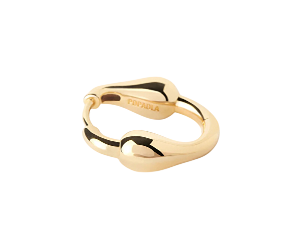 Stylové pozlacené náušnice Cycle Hoops Essentials AR01-C83-U