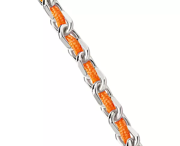 Stylový stříbrný náramek ROPES PU02-686-U