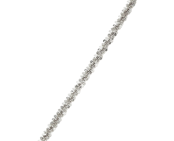 Třpytivý stříbrný řetízek Sparkle Essentials CO02-905-U