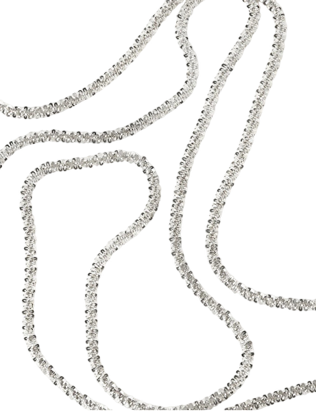 Třpytivý stříbrný řetízek Sparkle Essentials CO02-905-U