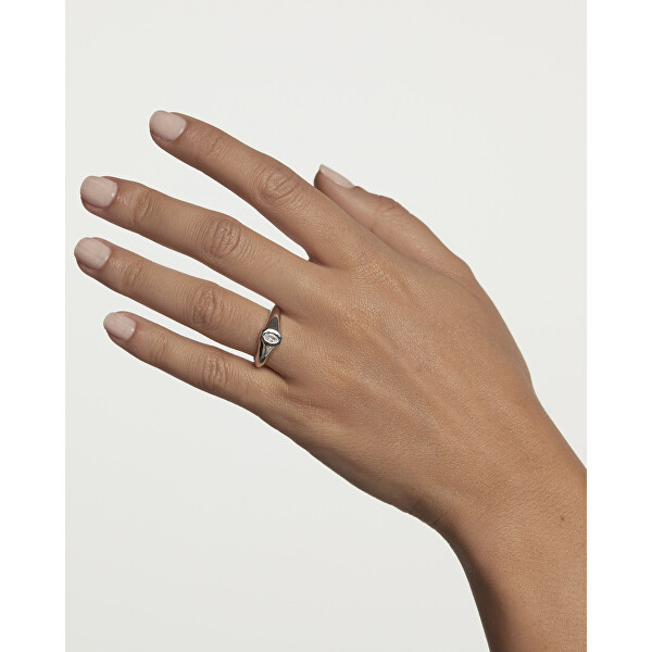 Výrazný stříbrný prsten Karry Essentials AN02-A03