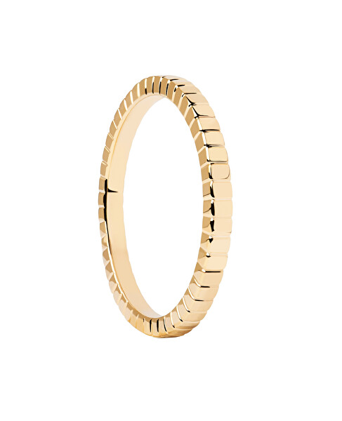 Minimalistischer vergoldeter Ring Lea Essentials AN01-811