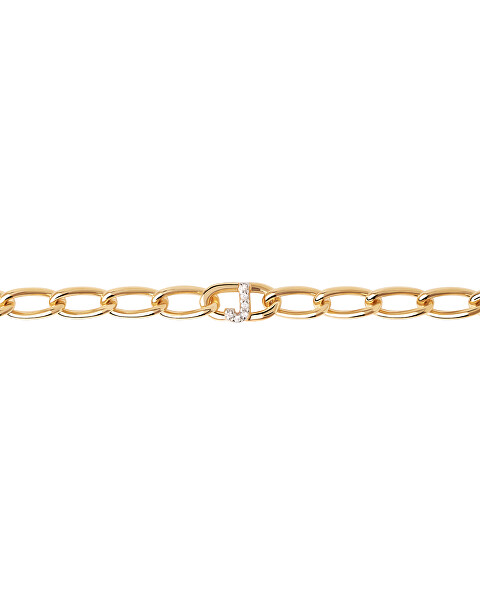 Modisches vergoldetes Armband Buchstabe "J" LETTERS PU01-540-U