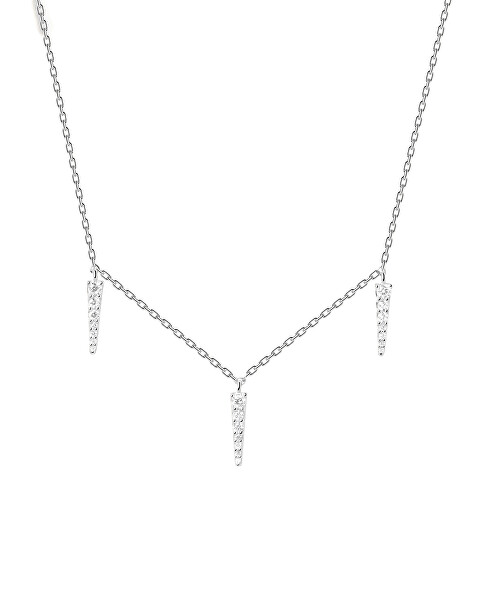 Štýlový strieborný náhrdelník Peak Supreme Essentials CO02-477-U