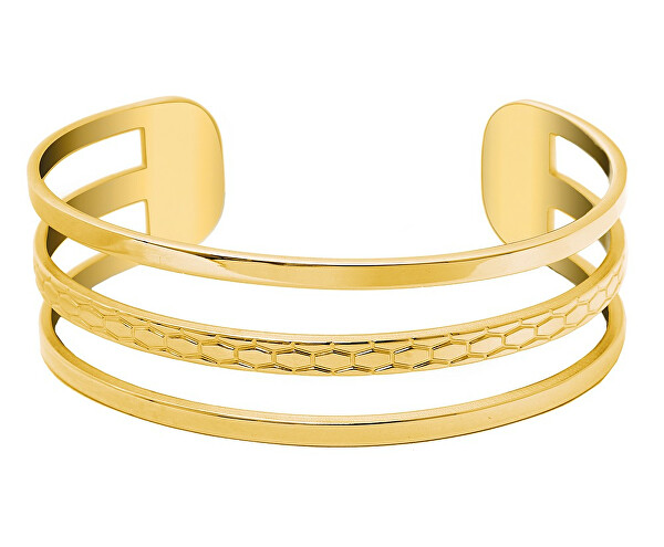 Bracciale minimalista placcato in oro Ariane BJ07A1201
