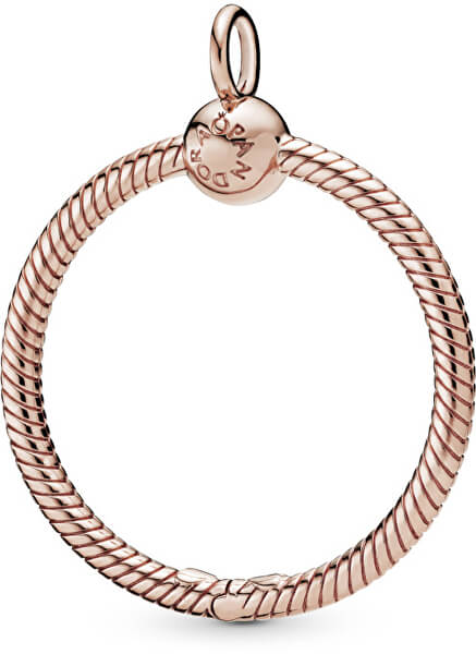 Halskettenanhänger aus Bronze für Perlen Rose 388296/388256