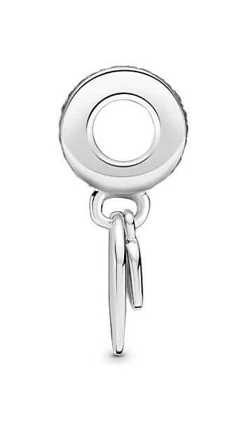 Dvojitý stříbrný přívěsek se srdíčkem Moments 799212C01