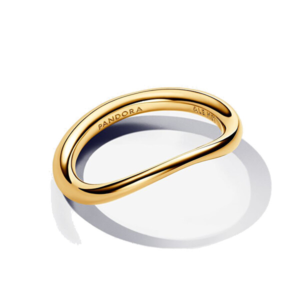 Minimalista aranyozott gyűrű Shine Essence 163314C00