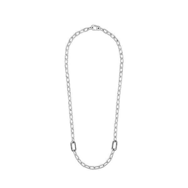 Módny strieborný náhrdelník na prívesky Me 399685C00-50