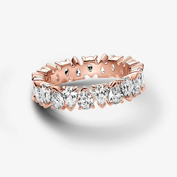 Anello placcato in oro Rose Timeless 183021C01