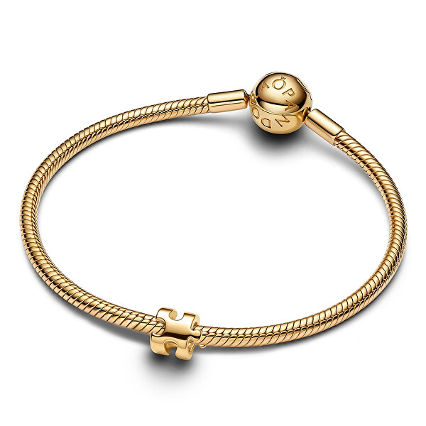 Pozlacený mini korálek Puzzle Moments Shine 764514C00