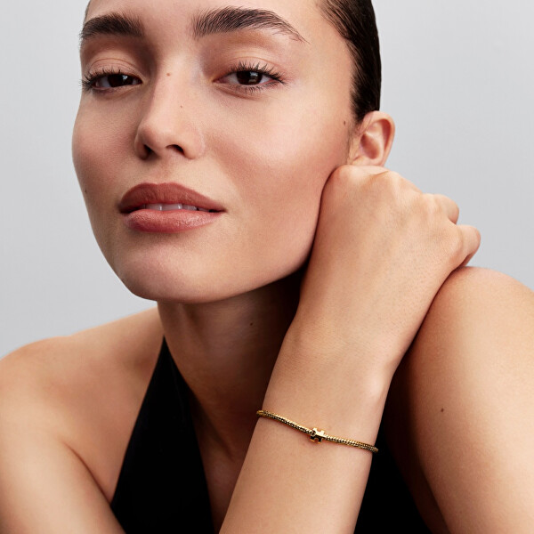 Pozlacený mini korálek Puzzle Moments Shine 764514C00