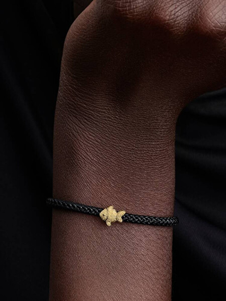 Pozlacený mini korálek Rybka Shine Moments 764522C00