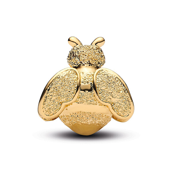 Pozlacený mini korálek Včelka Shine Moments 764524C00