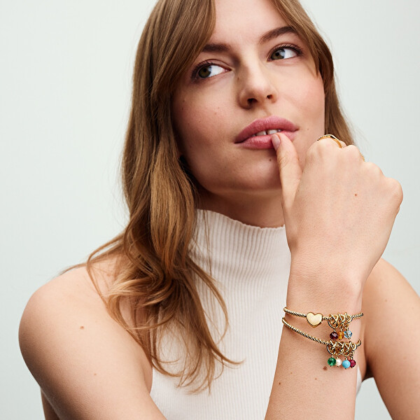 Pozlacený přívěsek Nekonečný kruh Shine Moments 763462C05