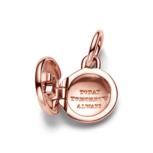 Pandantiv din bronz Medalion deschis Rose 763066C01