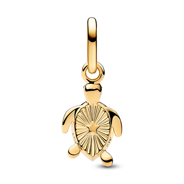 Pozlacený přívěsek Želva Mini Shine 763823C01