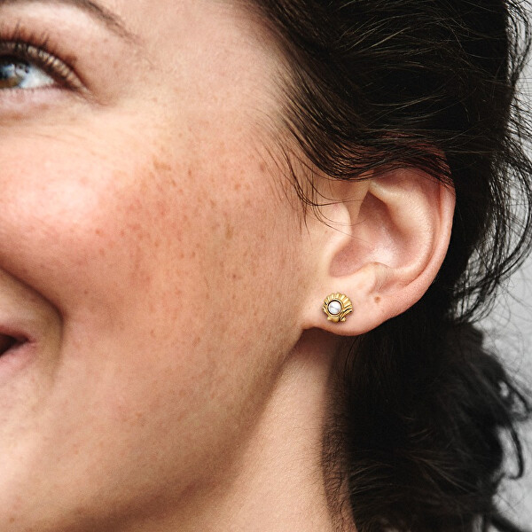 Splendidi orecchini di perle Conchiglia della Sirenetta Shine 262686C01