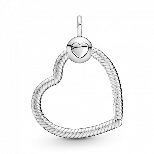 Romantikus ezüst nyaklánc gyöngyökkel Rose 399384C00