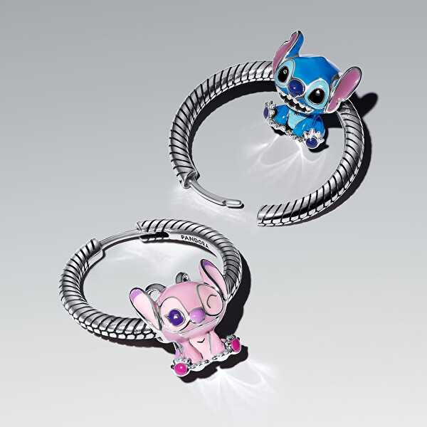 Roztomilý stříbrný korálek Disney Stitch 793815C01